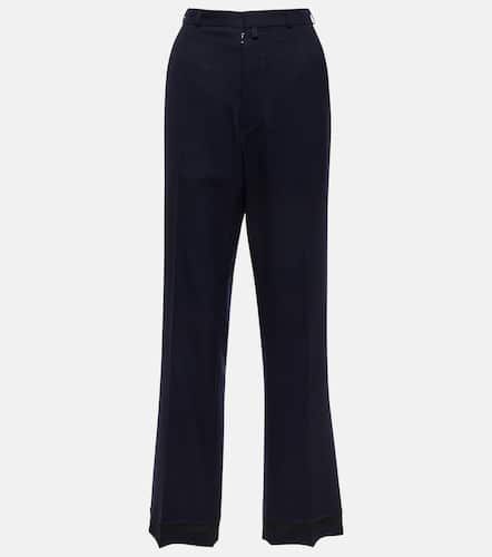 Pantalones de lana de tiro alto - Maison Margiela - Modalova