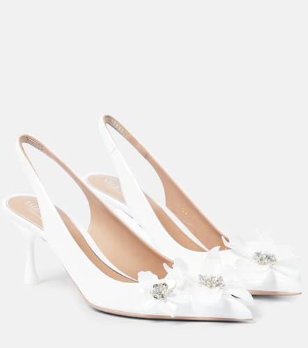 Pumps slingback Archive Wildflower in vernice - Valentino Garavani - Modalova