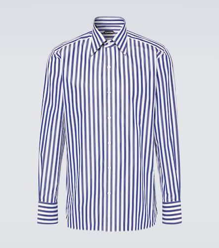 Grand Bangle striped cotton shirt - Tom Ford - Modalova