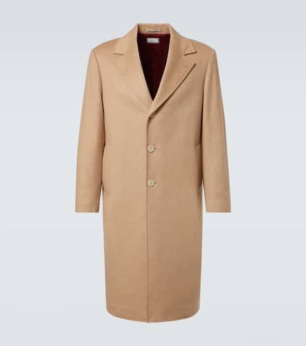 Beaver cashmere and wool coat - Brunello Cucinelli - Modalova