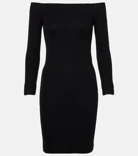 Off-Shoulder-Minikleid aus Kaschmir und Seide - Tom Ford - Modalova