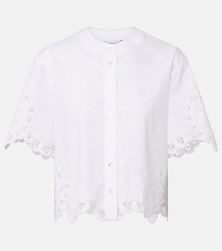 Camisa Aleck de algodón bordada - Veronica Beard - Modalova