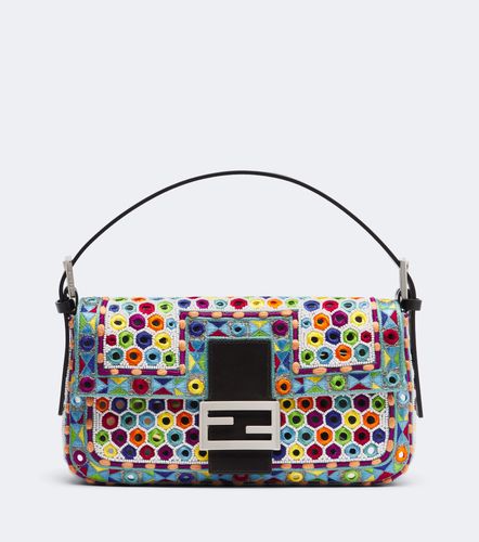 BaguetteÂ® 26424 Small embroidered shoulder bag - Fendi - Modalova