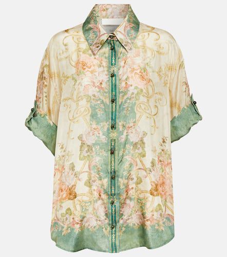 August printed silk shirt - Zimmermann - Modalova