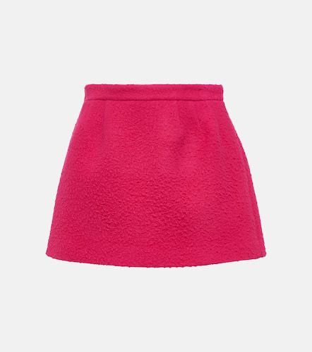 Minifalda de lana virgen - REDValentino - Modalova