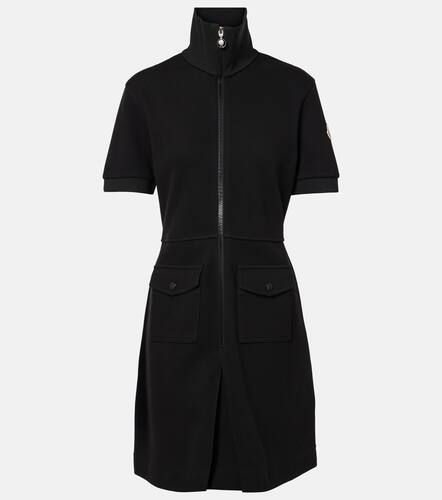 Vestido corto de mezcla de algodón - Moncler - Modalova