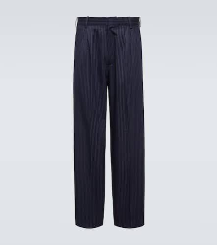 Pinstripe cotton and linen pants - Kenzo - Modalova