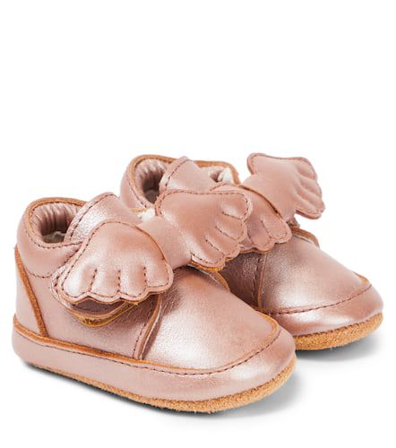 Bebé - zapatos Sela Lining de piel metalizada - Donsje - Modalova