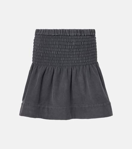 Minifalda Pacifica de algodón de tiro alto - Marant Etoile - Modalova