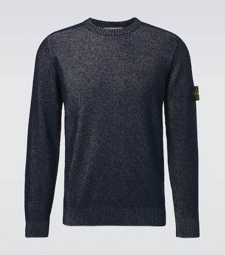 Compass cotton-blend sweater - Stone Island - Modalova
