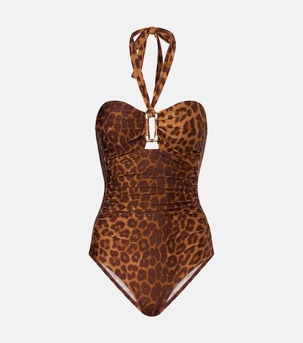 Costume intero Mahon con stampa leopardata - Zimmermann - Modalova