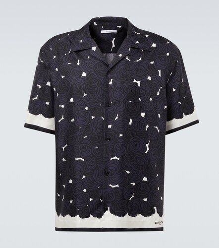 Givenchy Floral silk bowling shirt - Givenchy - Modalova