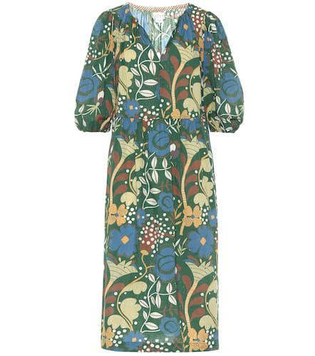 Virginia floral cotton midi dress - Velvet - Modalova