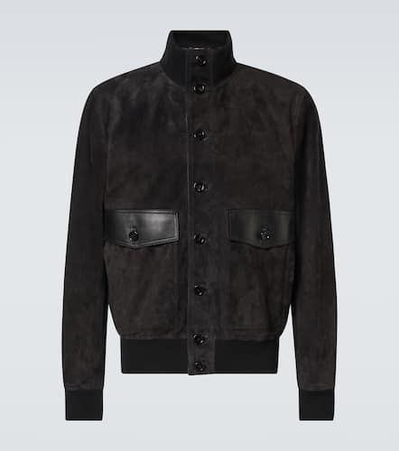 Dolce&Gabbana Cropped suede jacket - Dolce&Gabbana - Modalova