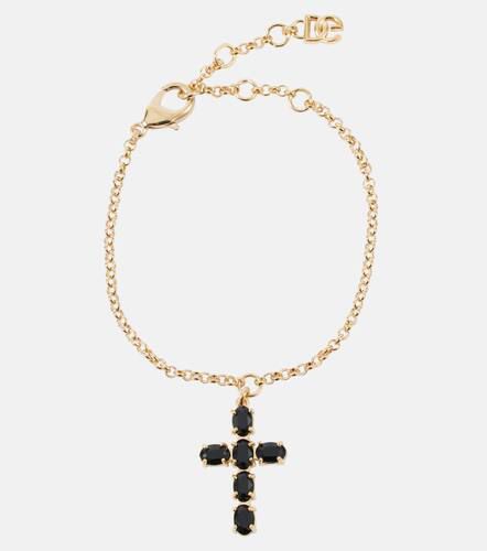 Armband Cross mit Kristallen - Dolce&Gabbana - Modalova