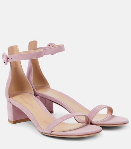 Gaeta 45 suede sandals - Gianvito Rossi - Modalova