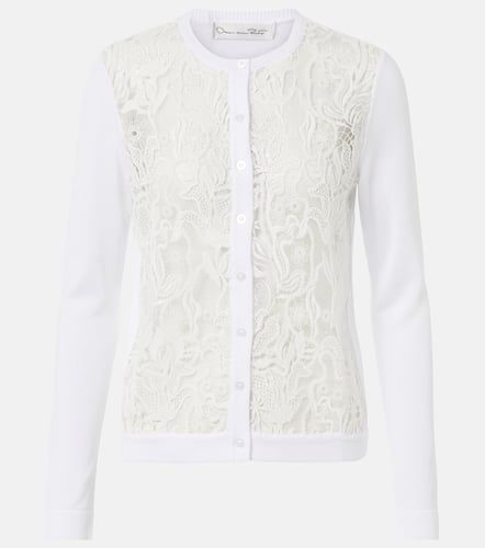 Oscar de la Renta Cardigan in pizzo - Oscar de la Renta - Modalova