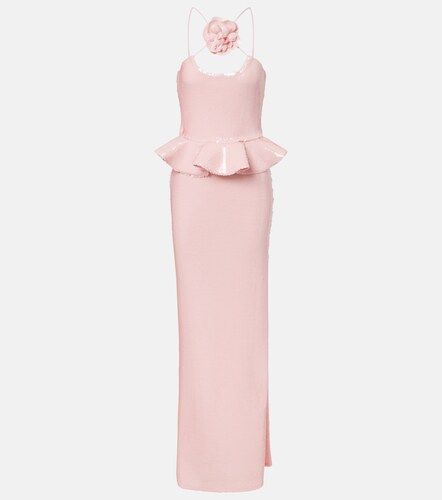 Rodarte Sequined peplum gown - Rodarte - Modalova