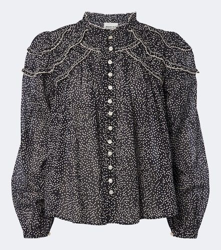 Blusa Christa de algodón con lunares - Marant Etoile - Modalova