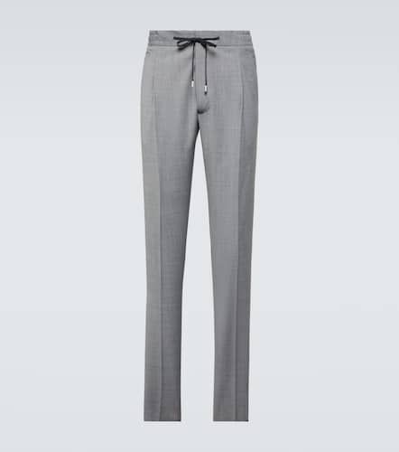 Easy Wear wool-blend straight pants - Lardini - Modalova
