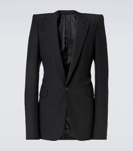 Blazer T-Bar aus Wolle und Mohair - Alexander McQueen - Modalova