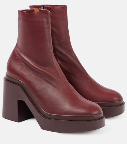 Ankle Boots Nina aus Leder - Clergerie - Modalova