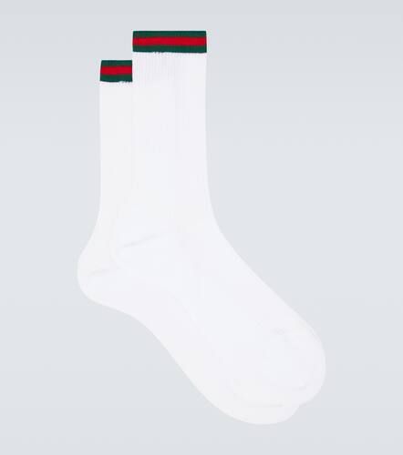 Socken Web Stripe aus einem Baumwollgemisch - Gucci - Modalova