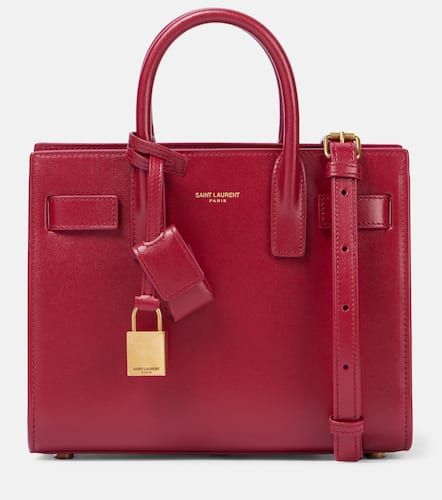 Bolso Sac De Jour Nano de piel - Saint Laurent - Modalova