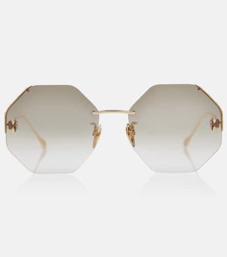 Eckige Sonnenbrille aus Metall - Isabel Marant - Modalova
