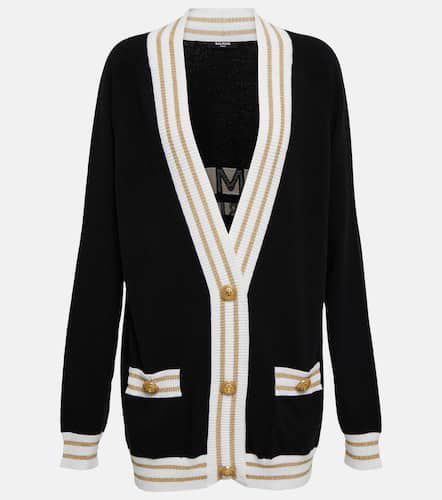 Cardigan aus einem Wollgemisch - Balmain - Modalova