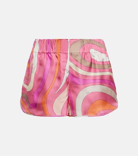 Pucci Marmo silk shorts - Pucci - Modalova