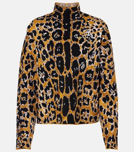Alaïa Pullover in jacquard leopardato - Alaia - Modalova