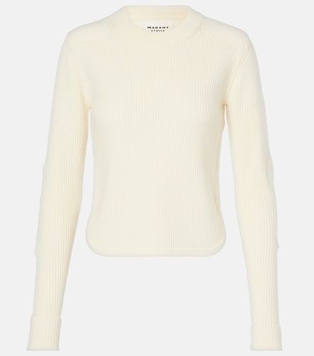 Gabyne ribbed-knit wool-blend sweater - Marant Etoile - Modalova