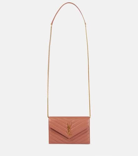 Cartera con cadena Cassandre de piel matelassé - Saint Laurent - Modalova