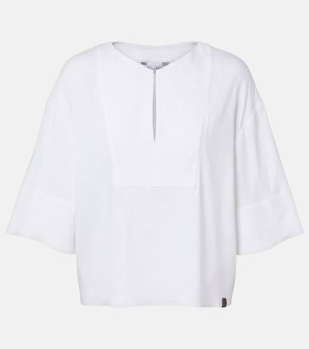 Top Sospiro en mezcla de lino - Max Mara - Modalova