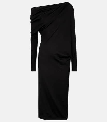 Cashmere and silk off-shoulder midi dress - Tom Ford - Modalova