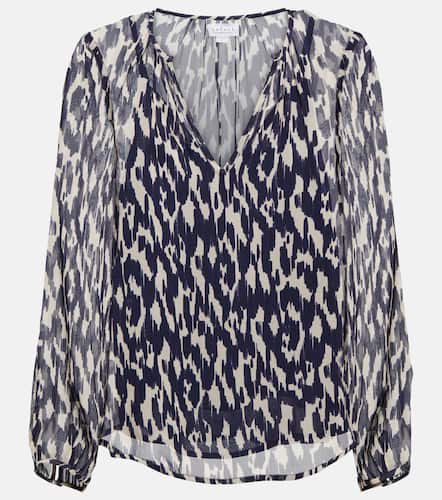 Edna printed georgette blouse - Velvet - Modalova