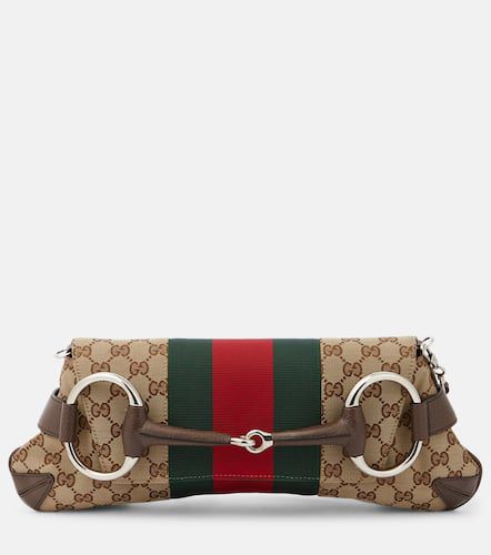 Borsa a spalla Horsebit Chain Medium - Gucci - Modalova