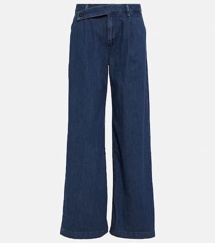 Asymmetric mid-rise wide jeans - AG Jeans - Modalova