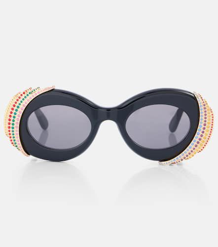 Gafas de sol redondas Paula's Ibiza adornadas - Loewe - Modalova