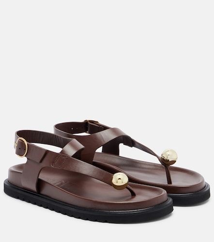 Spiaggia leather sandals - Souliers Martinez - Modalova