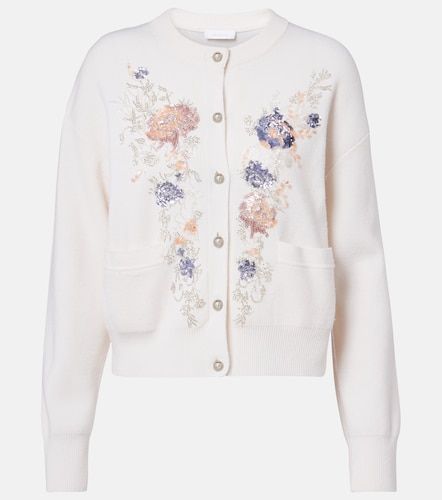 Sequined wool and cashmere cardigan - Rabanne - Modalova