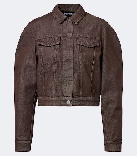Ovalo cropped denim jacket - Jacquemus - Modalova