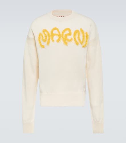 Marni Logo virgin wool sweater - Marni - Modalova