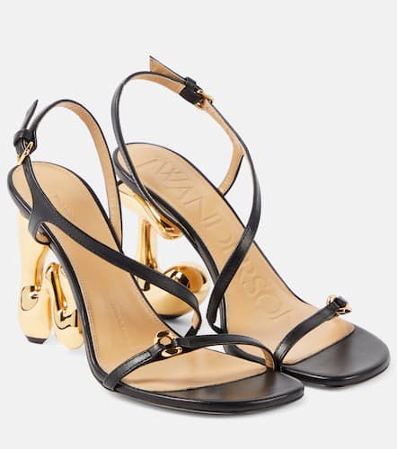 Sandalias JW Bubble Heel de piel - JW Anderson - Modalova