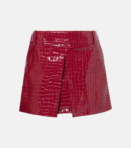 Croc-effect leather miniskirt - Tom Ford - Modalova