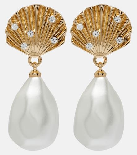 Embellished drop earrings - Self-Portrait - Modalova