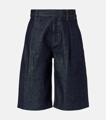 Shorts anchos Tailored de denim de tiro bajo - Frame - Modalova
