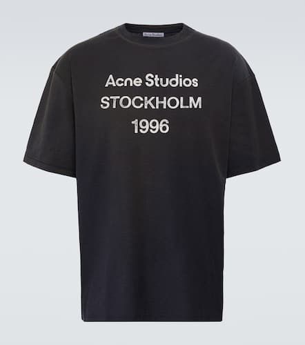 T-Shirt aus einem Baumwollgemisch - Acne Studios - Modalova