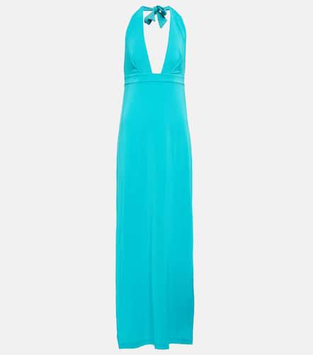 Halter-neck jersey maxi dress - Max Mara - Modalova